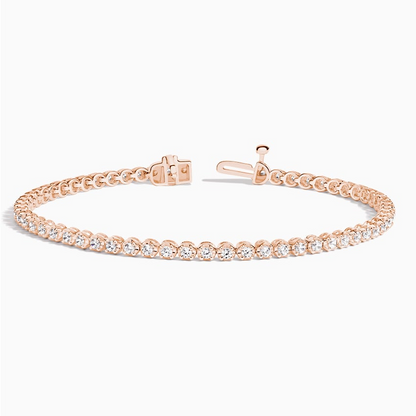 1CTW 6.5 inch Certified Lab Grown Diamond Tennis Bracelet