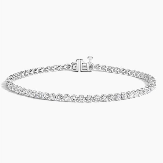 1CTW 6.5 inch Certified Lab Grown Diamond Tennis Bracelet