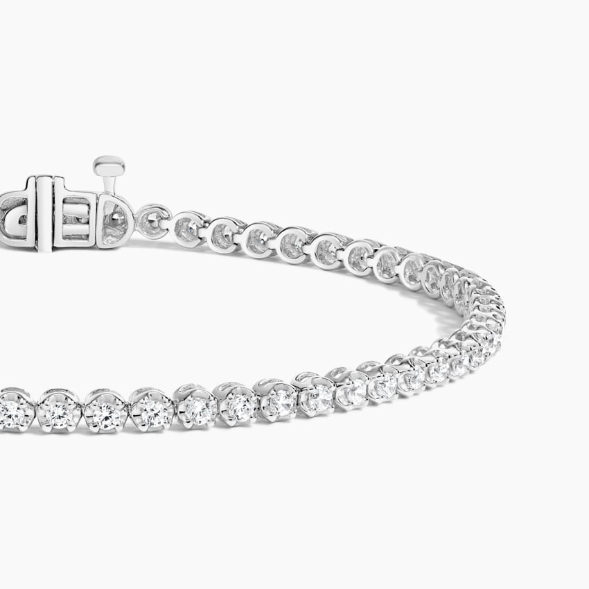 1CTW 6.5 inch Certified Lab Grown Diamond Tennis Bracelet