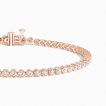 1CTW 6.5 inch Certified Lab Grown Diamond Tennis Bracelet