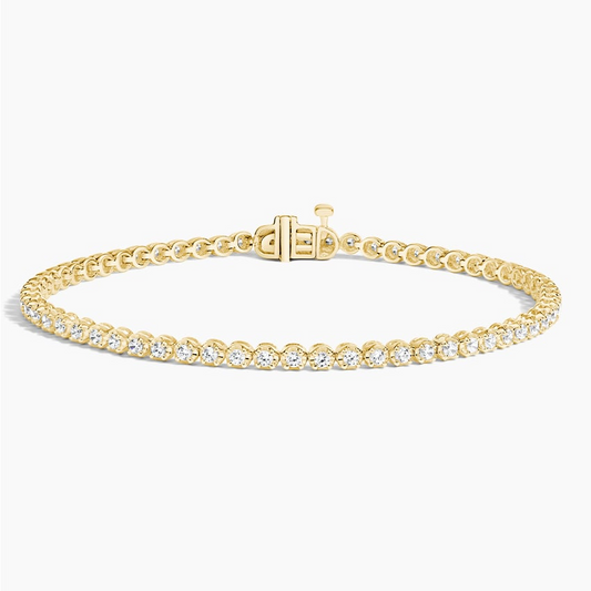1CTW 6.5 inch Certified Lab Grown Diamond Tennis Bracelet