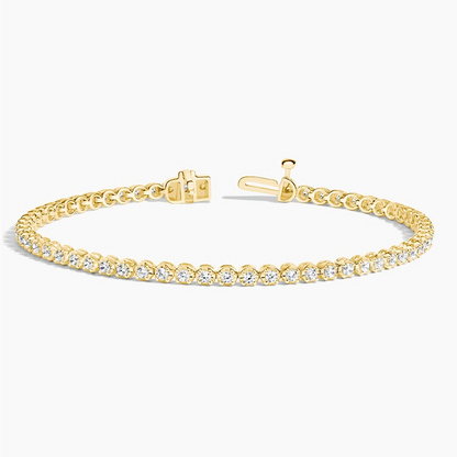 1CTW 6.5 inch Certified Lab Grown Diamond Tennis Bracelet