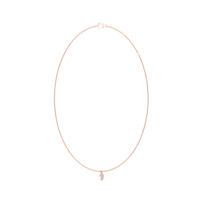 0.08 CTW Lab Grown Diamond Hamsa Pendant