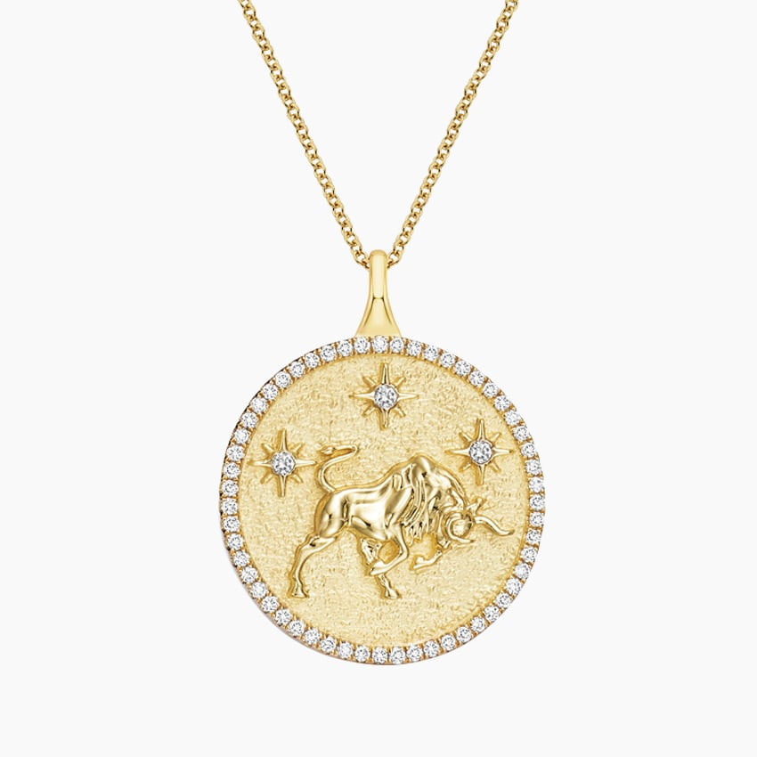 Lab Grown Diamond Customized Round Pendant