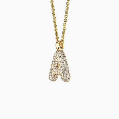 Lab Grown Diamond Initial Letter Pendant