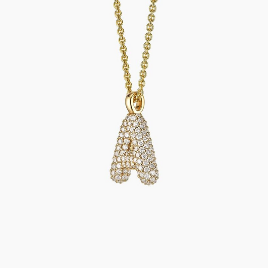 Lab Grown Diamond Initial Letter Pendant