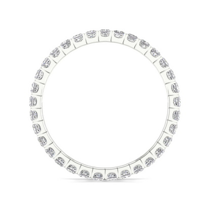 1 CTW Princess Eternity Lab Grown diamond Wedding Band