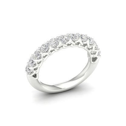 1 CTW Entwine Anniversary Lab Grown Weddign Band