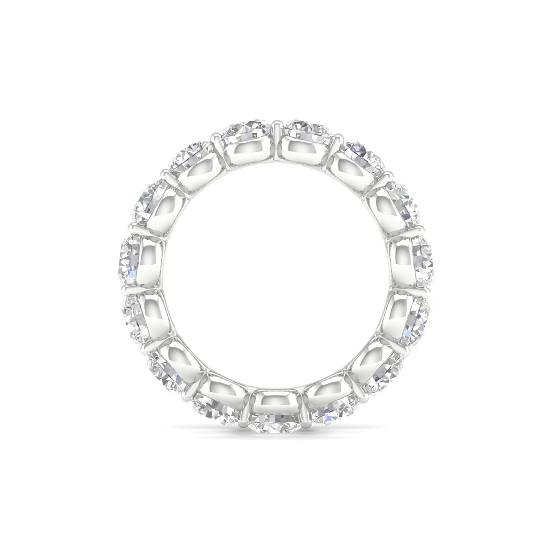 4 CTW Round Eternity Lab Grown Diamond Wedding Band