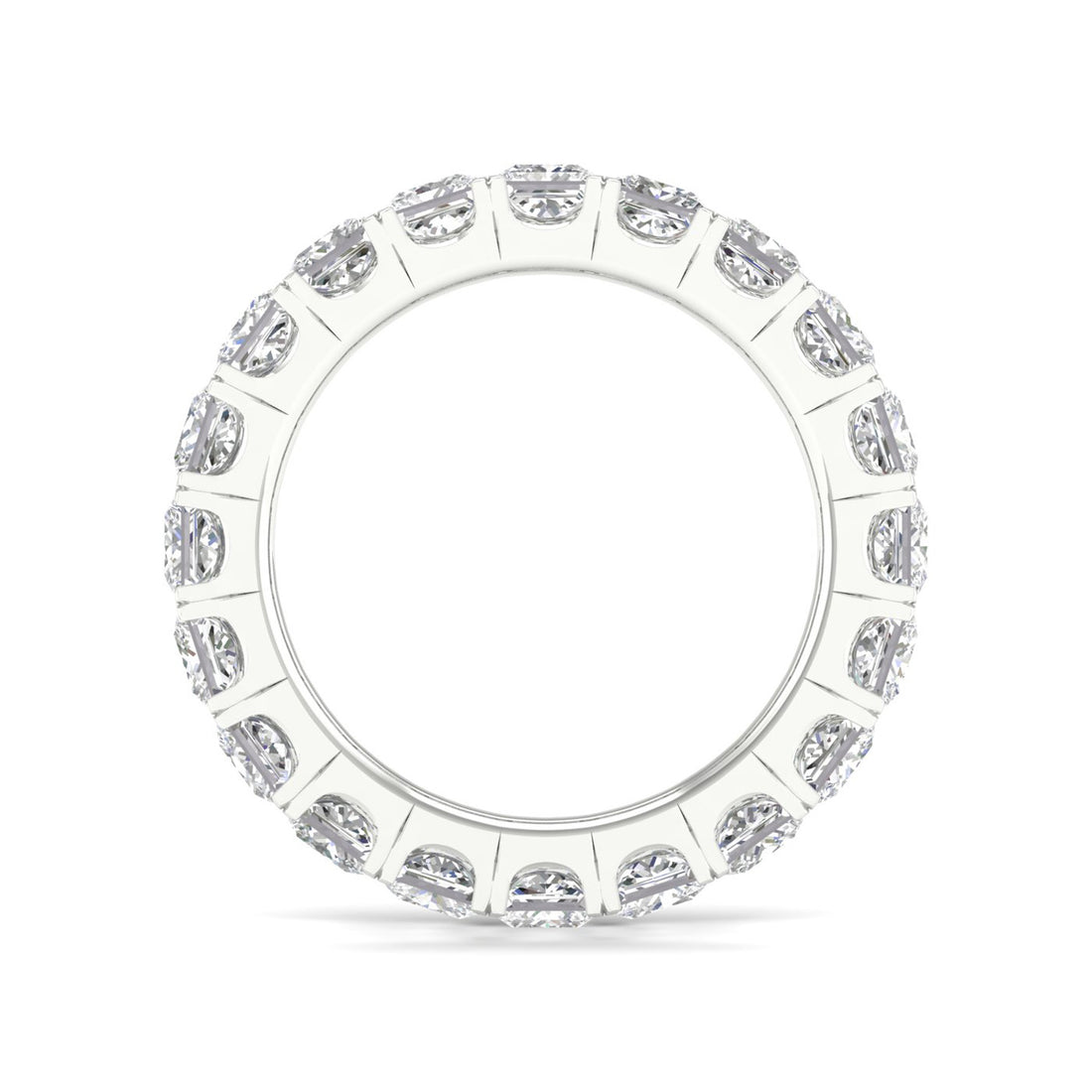 5 ctw Princess Eternity Lab Grown Diamond Wedding Band