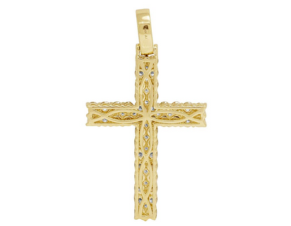 3.10 CTW 14K Yellow Gold Lab Grown Diamond Pendant
