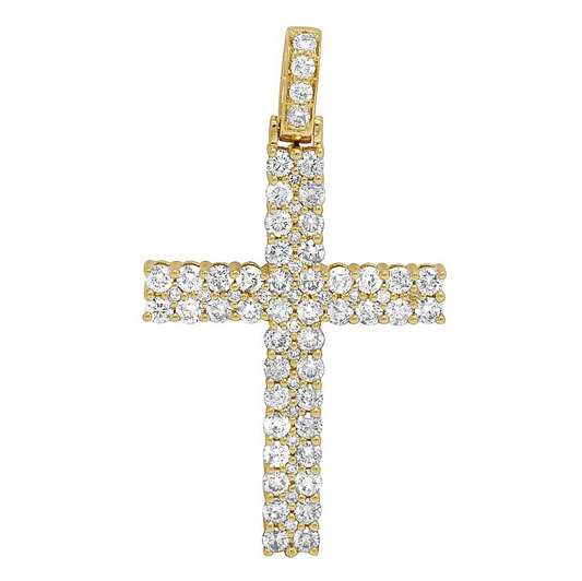 3.10 CTW 14K Yellow Gold Lab Grown Diamond Pendant