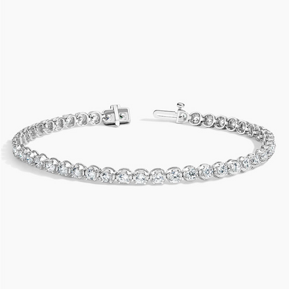 7 inch 3CTW Certified Lab Grown Diamond Tennis Bracelet