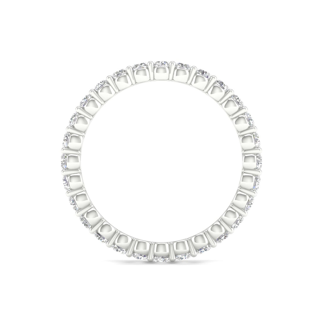 1 CTW Round Eternity Lab Grown Diamond Wedding Band