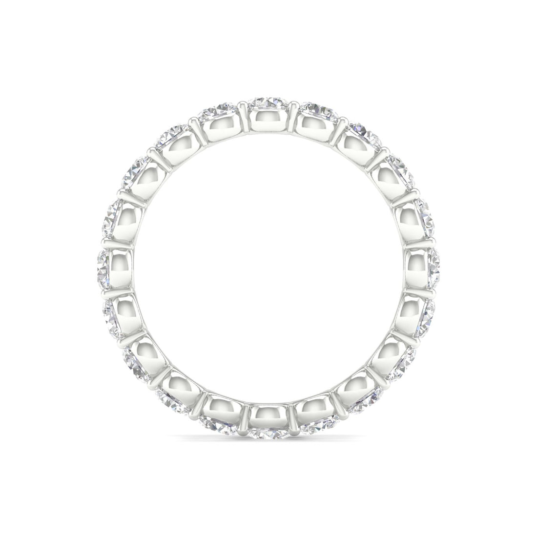 2 CTW Round Eternity Lab Grown Diamond Wedding Band