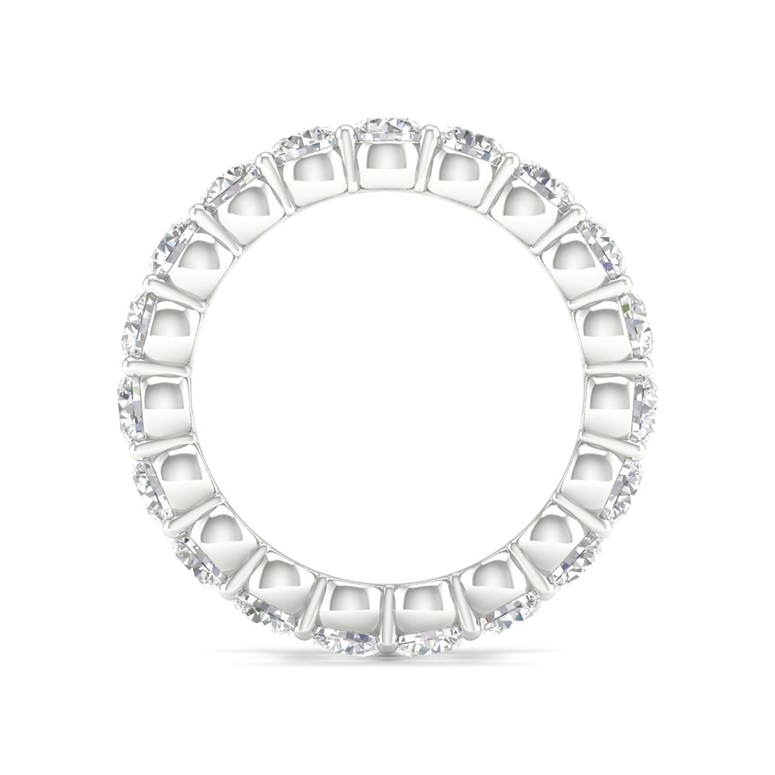 3 CTW Round Eternity Lab Grown Diamond Wedding Band