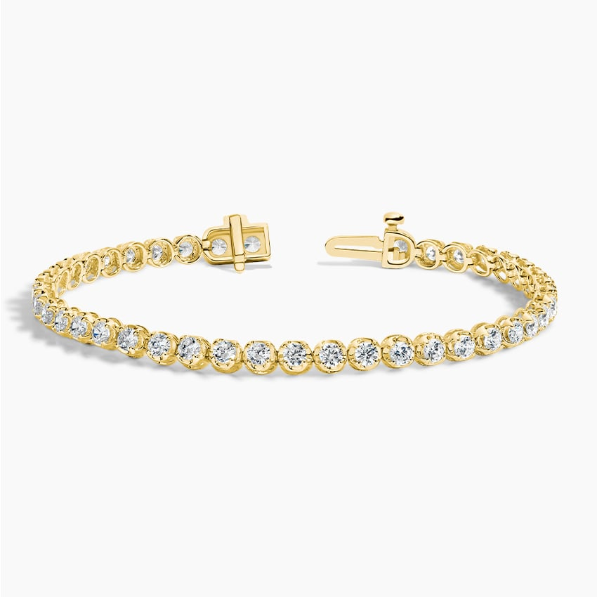 3CTW 6.5 inch Certified Lab Grown Diamond Simple Tennis Bracelet