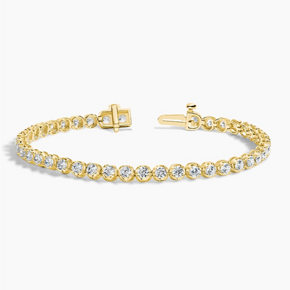 3CTW 6.5 inch Certified Lab Grown Diamond Simple Tennis Bracelet