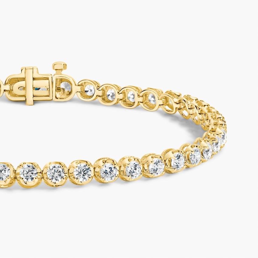 3CTW 6.5 inch Certified Lab Grown Diamond Simple Tennis Bracelet