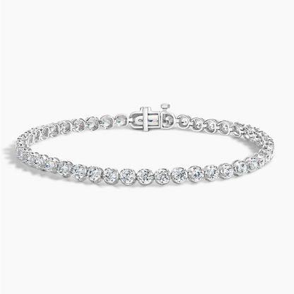 3CTW 6.5 inch Certified Lab Grown Diamond Simple Tennis Bracelet