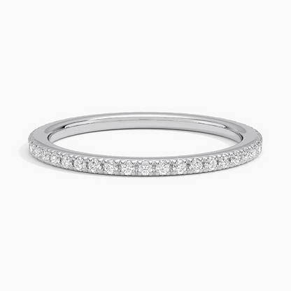 0.37CTW Lab Grown Diamond Stackble Matching Wedding Band