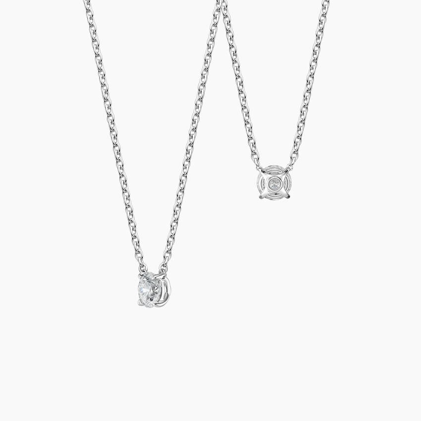 1/4 CTW Lab Grown Diamond Solitaire Pendant