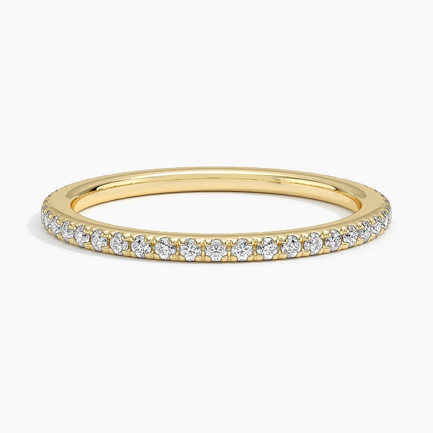 0.37CTW Lab Grown Diamond Stackble Matching Wedding Band