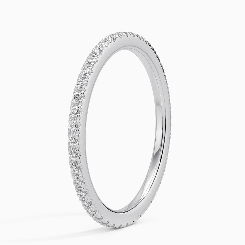 0.37CTW Lab Grown Diamond Stackble Matching Wedding Band