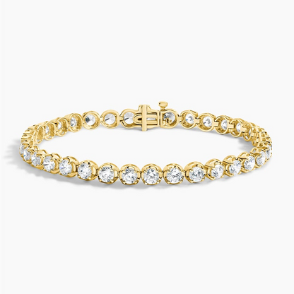 5CTW 6.5 inch Certified Lab Grown Diamond Line Tennis Bracelet
