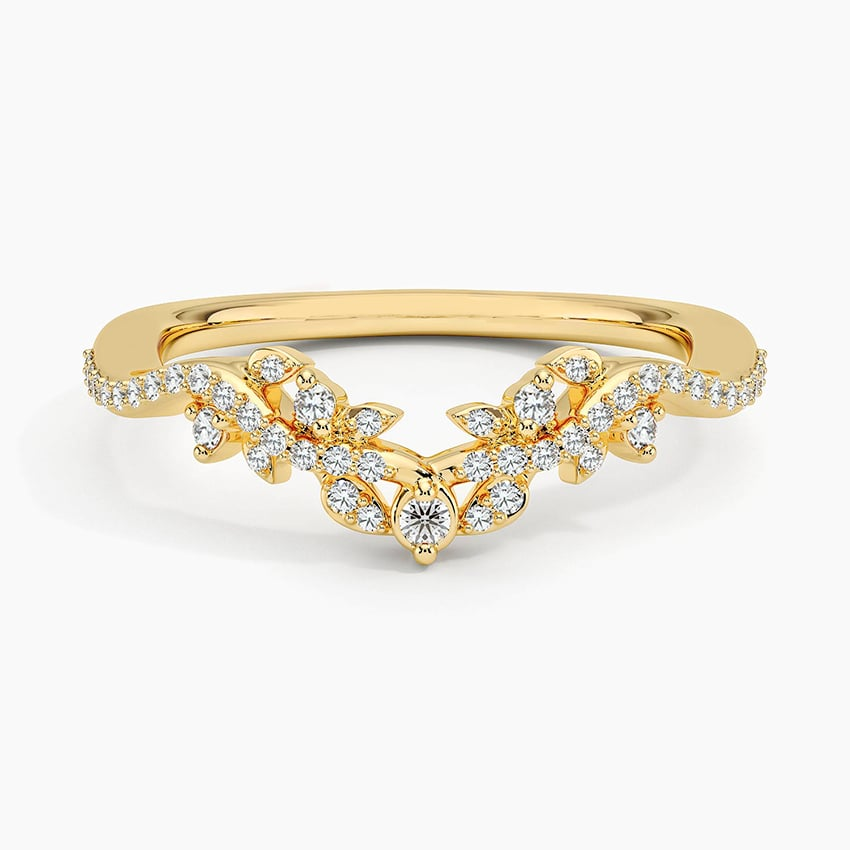 0.17 CTW 18k White Gold Women's Stacking Lab Grown Diamond Ring