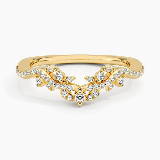 0.17 CTW 18k White Gold Women's Stacking Lab Grown Diamond Ring