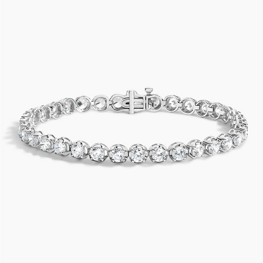 5CTW 6.5 inch Certified Lab Grown Diamond Line Tennis Bracelet