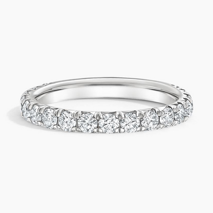 0.99 CTW 10k Yellow Gold Lab Grown Diamond Stacking Matching Band