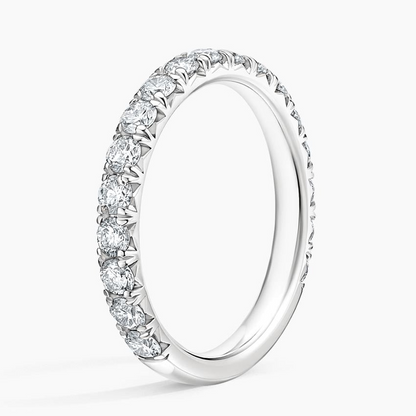 0.99 CTW 10k Yellow Gold Lab Grown Diamond Stacking Matching Band