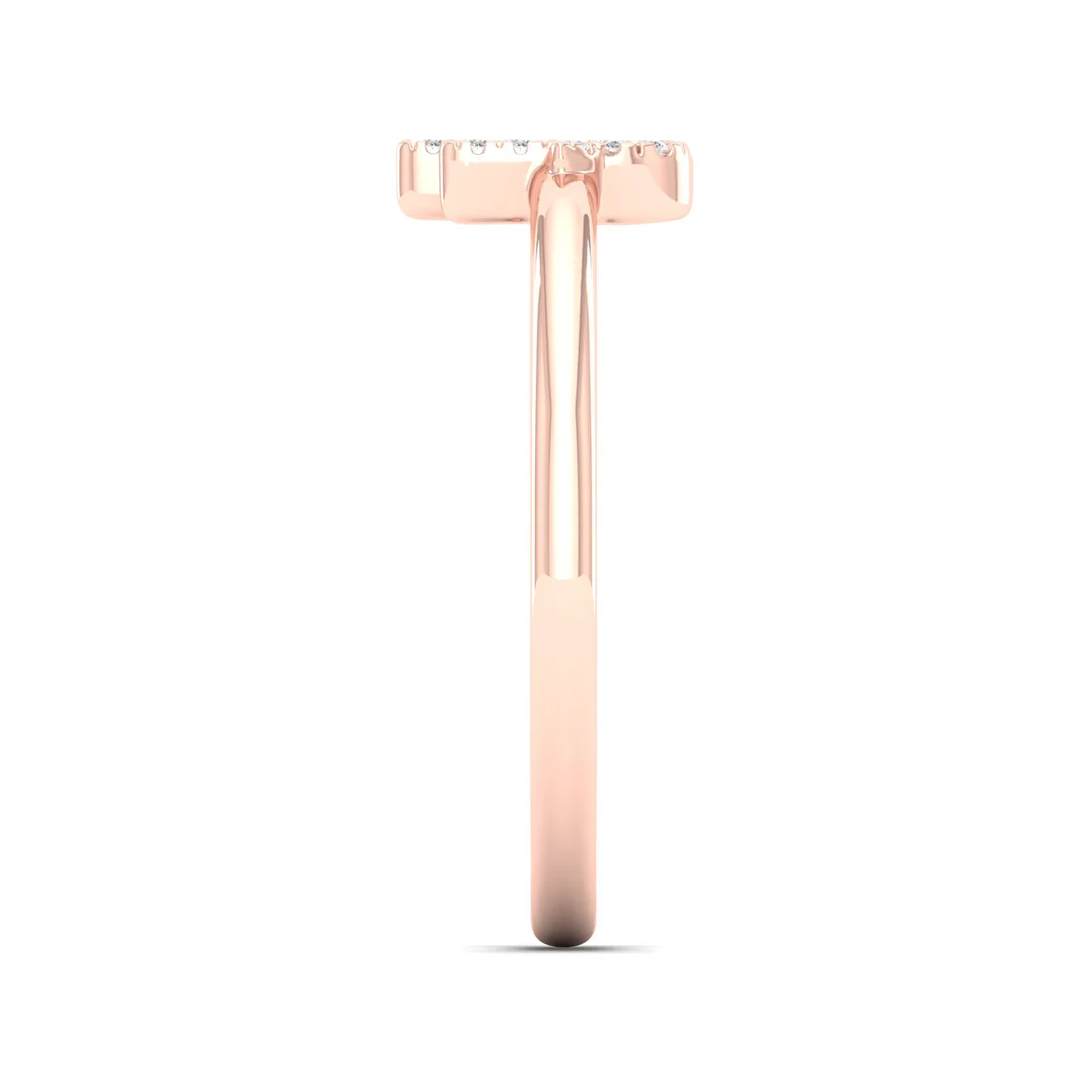 0.06Ctw Lab Grown Diamond Hamsa Fashion Ring