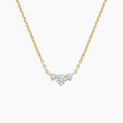 1/3 CTW Lab Grown Diamond Trio Pendant