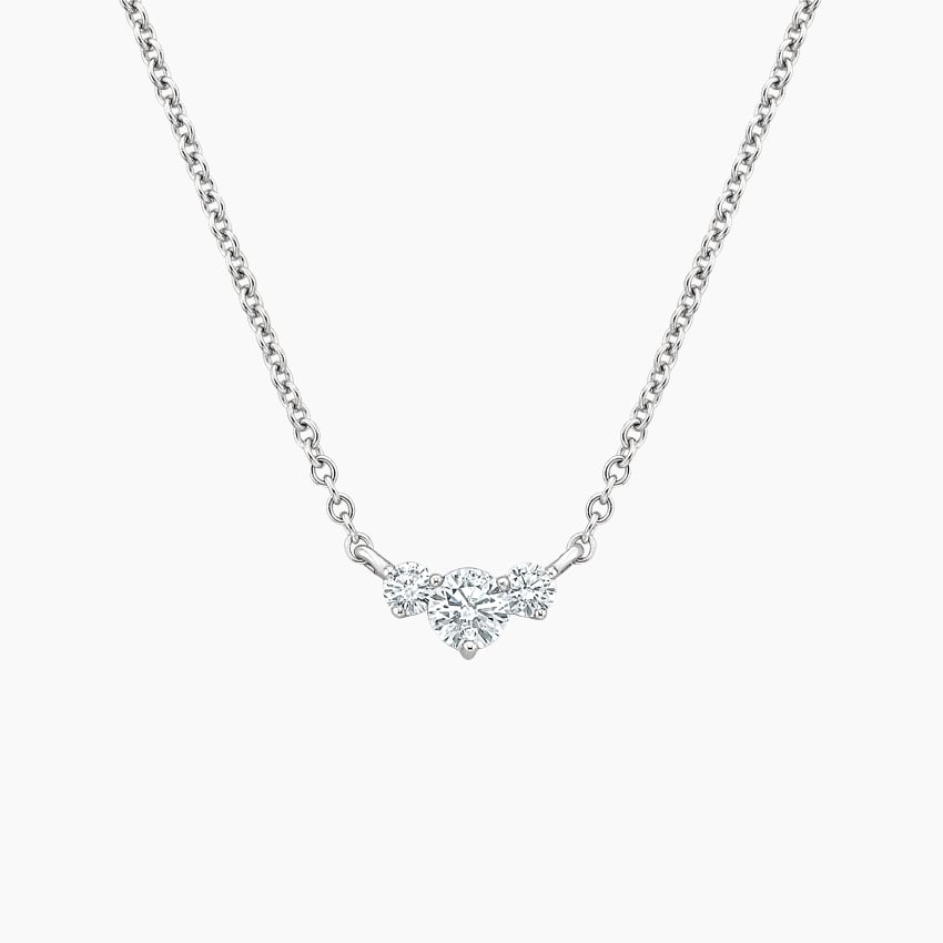 1/3 CTW Lab Grown Diamond Trio Pendant
