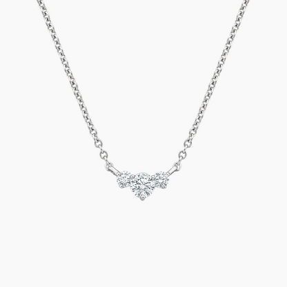 1/3 CTW Lab Grown Diamond Trio Pendant