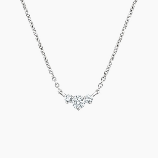 1/3 CTW Lab Grown Diamond Trio Pendant