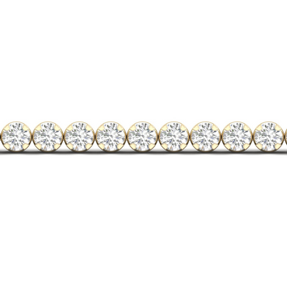7.00CTW Four Prong Lab Grown Diamond Round Classic Tennis Bracelet