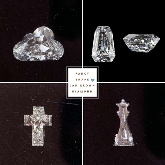 Bullet Cut Fancy Lab Grown Diamond  customdiamjewel   
