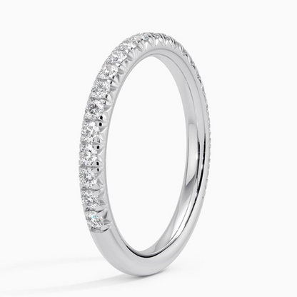 0.45 CTW Lab Grown Diamond Ring Matching Wedding Band