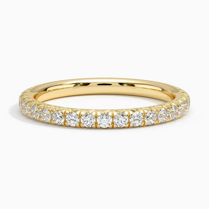 0.45 CTW Lab Grown Diamond Ring Matching Wedding Band