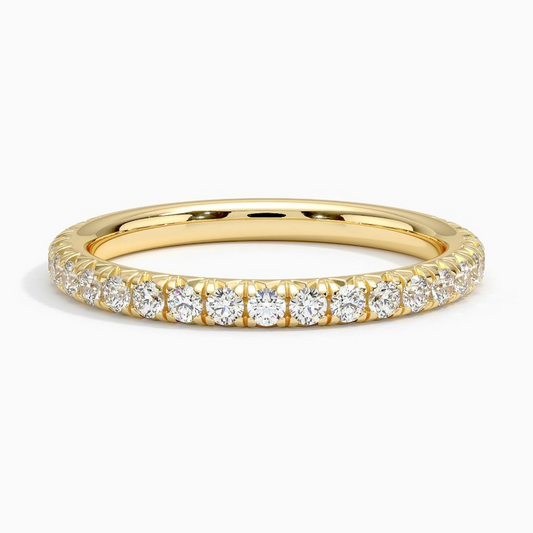 0.45 CTW Lab Grown Diamond Ring Matching Wedding Band