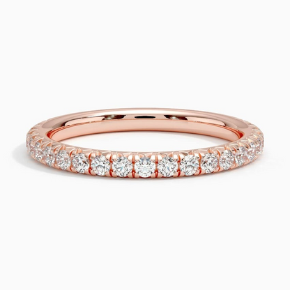 0.45 CTW Lab Grown Diamond Ring Matching Wedding Band