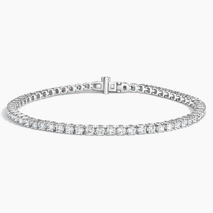 2CTW 7 inch Lab Grown Diamond Line Tennis Bracelet in Gold