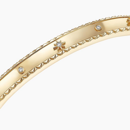 1/8CTW 6.5 inch Starburst Bezel Lab Grown Diamond Bracelet
