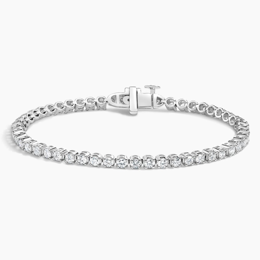 3CTW 6.5 inch Round Lab Grown Diamond Tennis Bracelet
