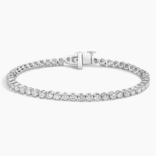 3CTW 6.5 inch Round Lab Grown Diamond Tennis Bracelet