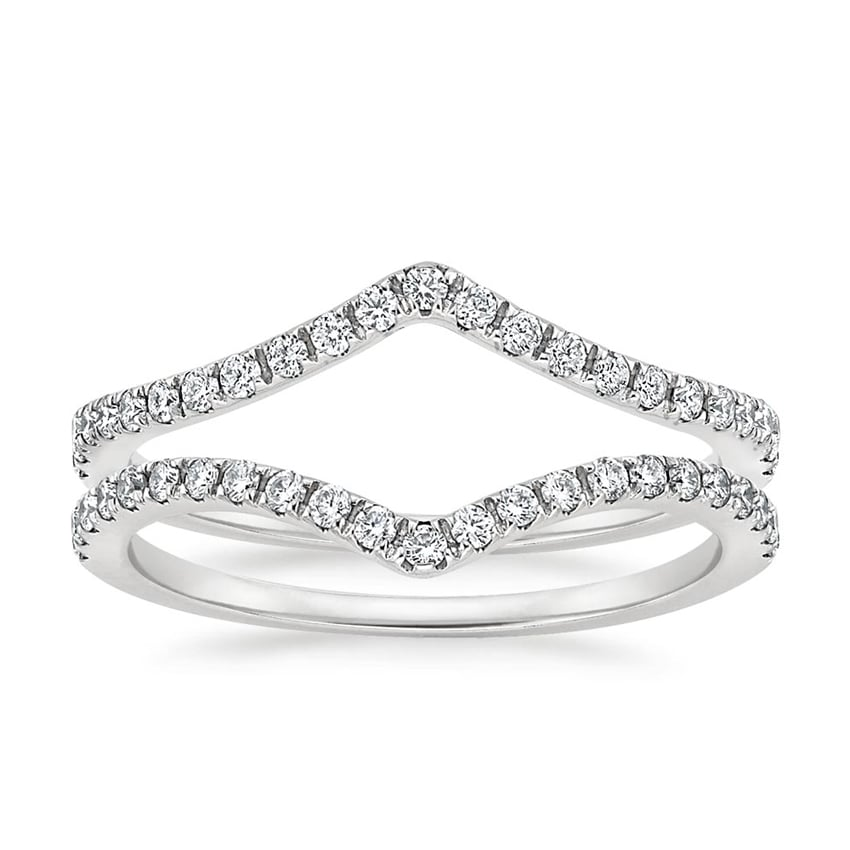 0.33 Lab Grown Diamond Half Eternity Simple Wedding Band